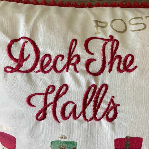 Christmas Postcard Decorative Pillow 🎄☃️ - Picture 6 of 9